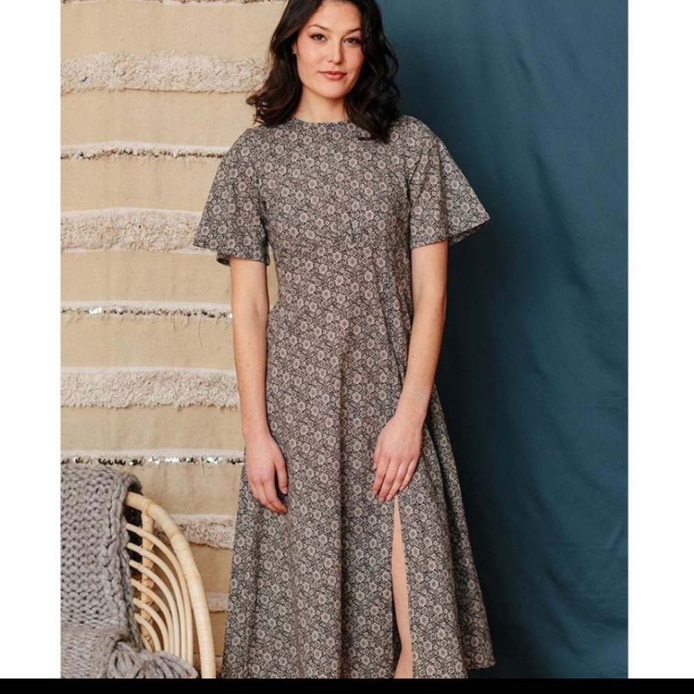 XL Mata Traders Slate Alisha Dress